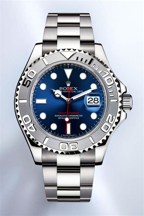 Rolex yacht master blue dial